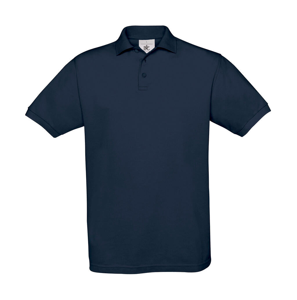Safran Piqué Polo in Farbe Navy