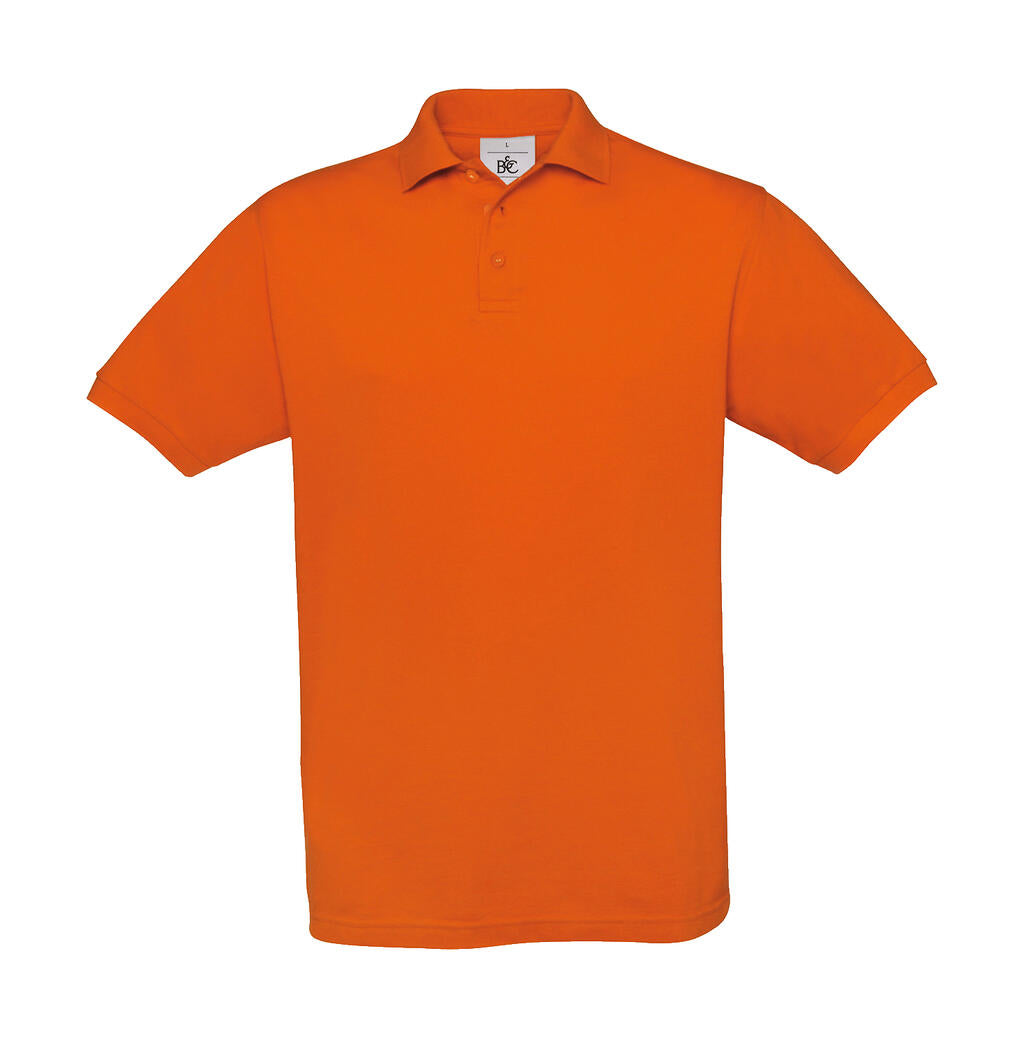 Safran Piqué Polo in Farbe Pumpkin Orange