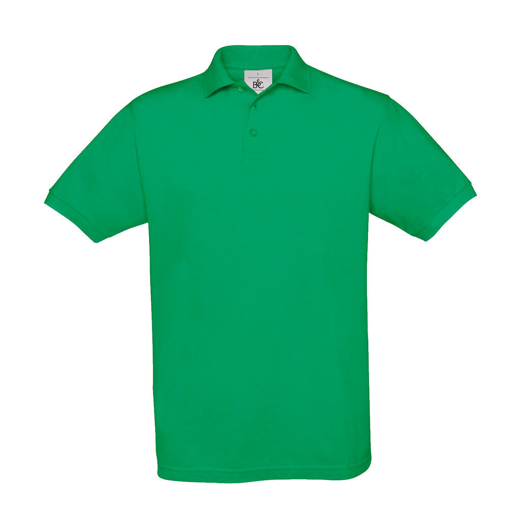 Safran Piqué Polo in Farbe Kelly Green