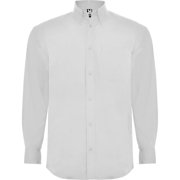 Langärmeliges Shirt Aifos in Farbe White