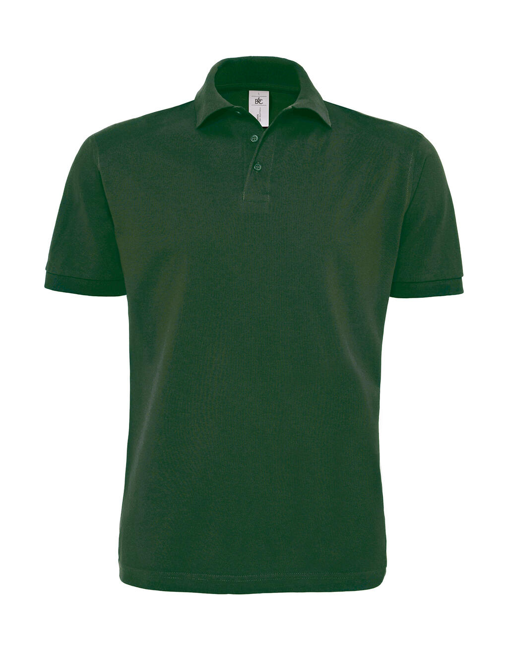 Heavymill Piqué Polo in Farbe Bottle Green