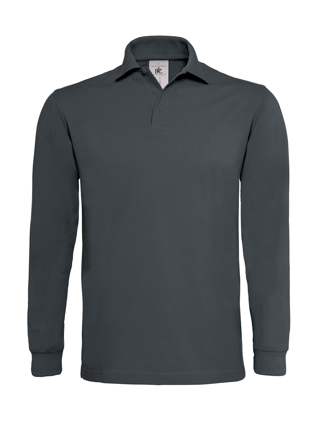 Heavymill LSL Polo in Farbe Dark Grey