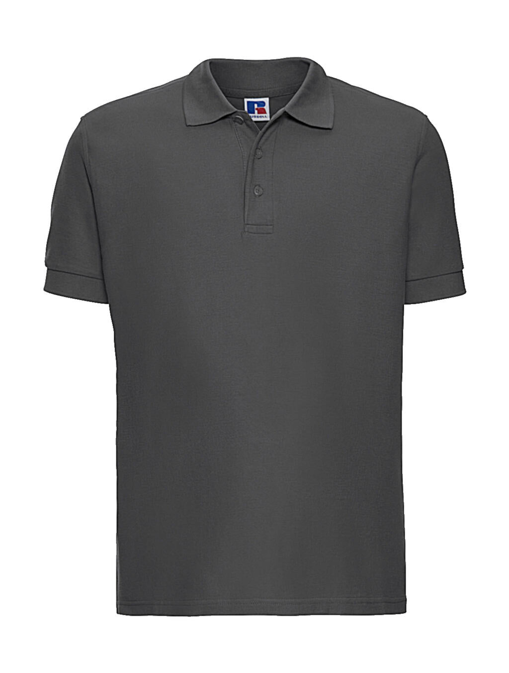 Men's Ultimate Cotton Polo in Farbe Titanium