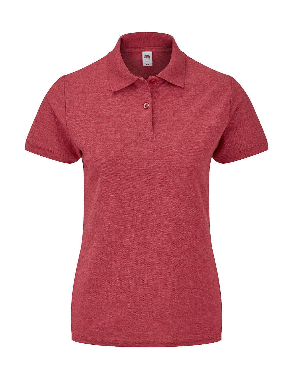 Ladies' 65/35 Polo in Farbe Heather Red