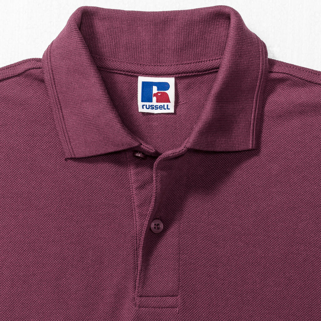 Hardwearing Polo - up to 4XL in Farbe White