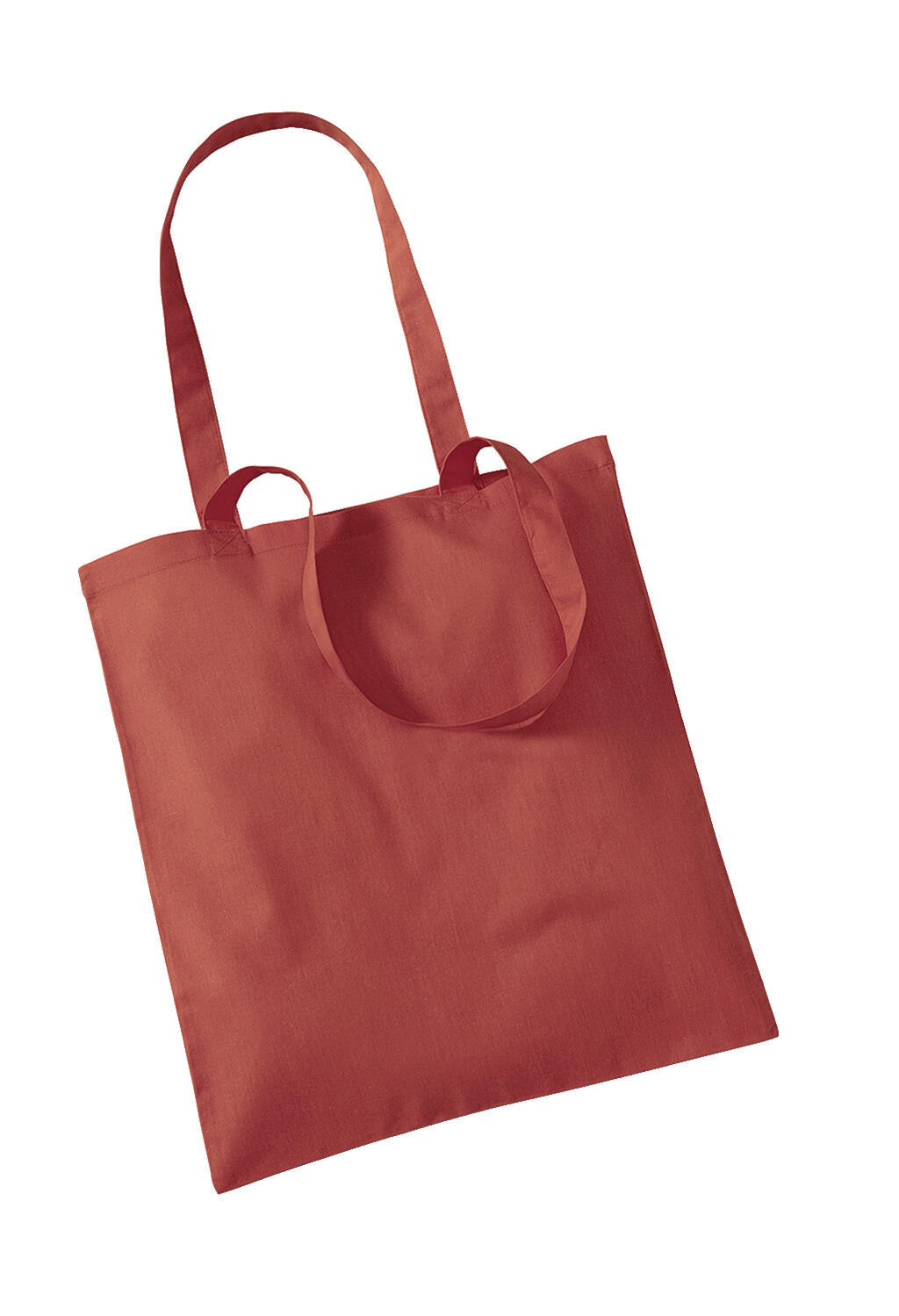 Bag for Life - Long Handles in Farbe Orange Rust