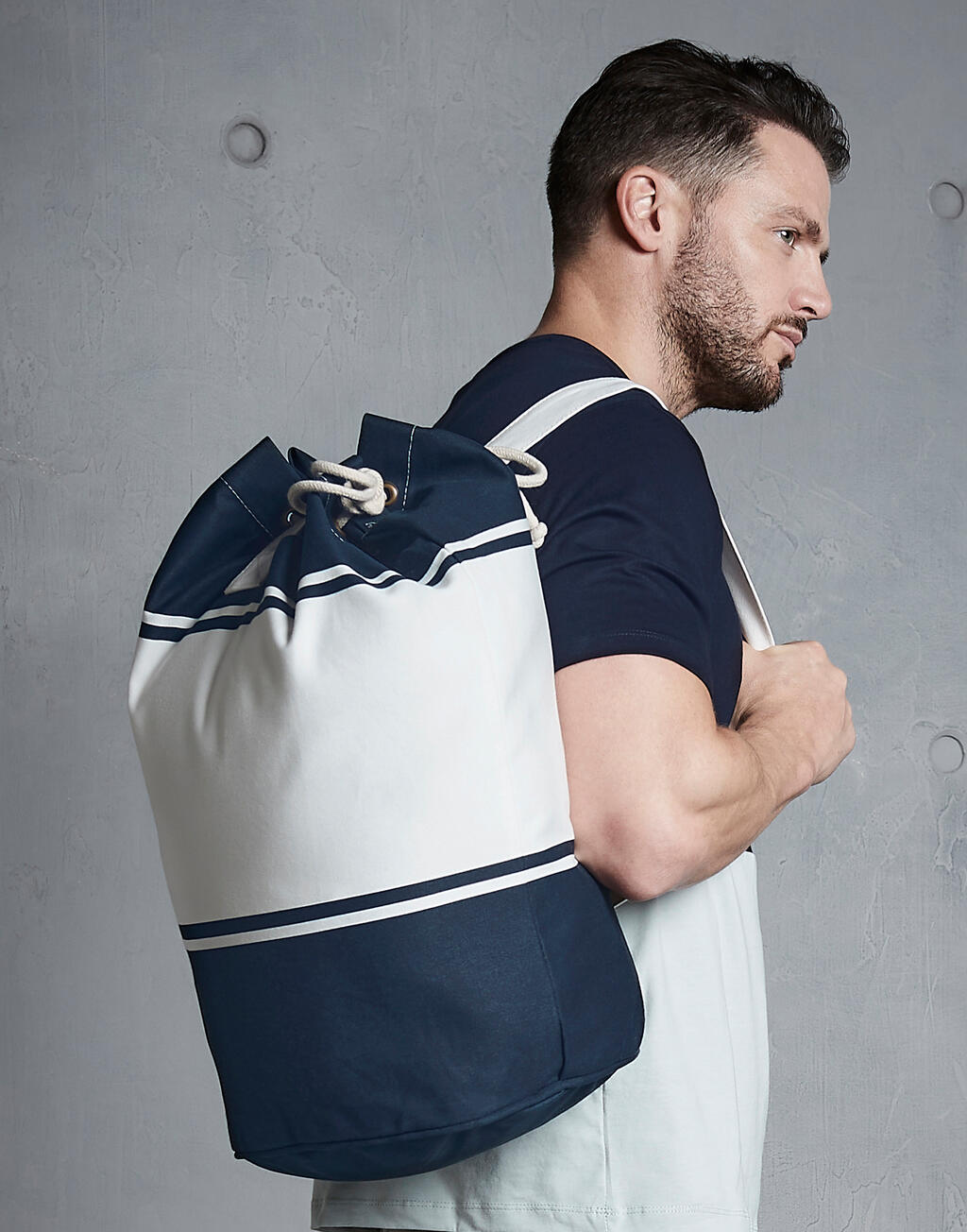 Canvas Duffle in Farbe Natural