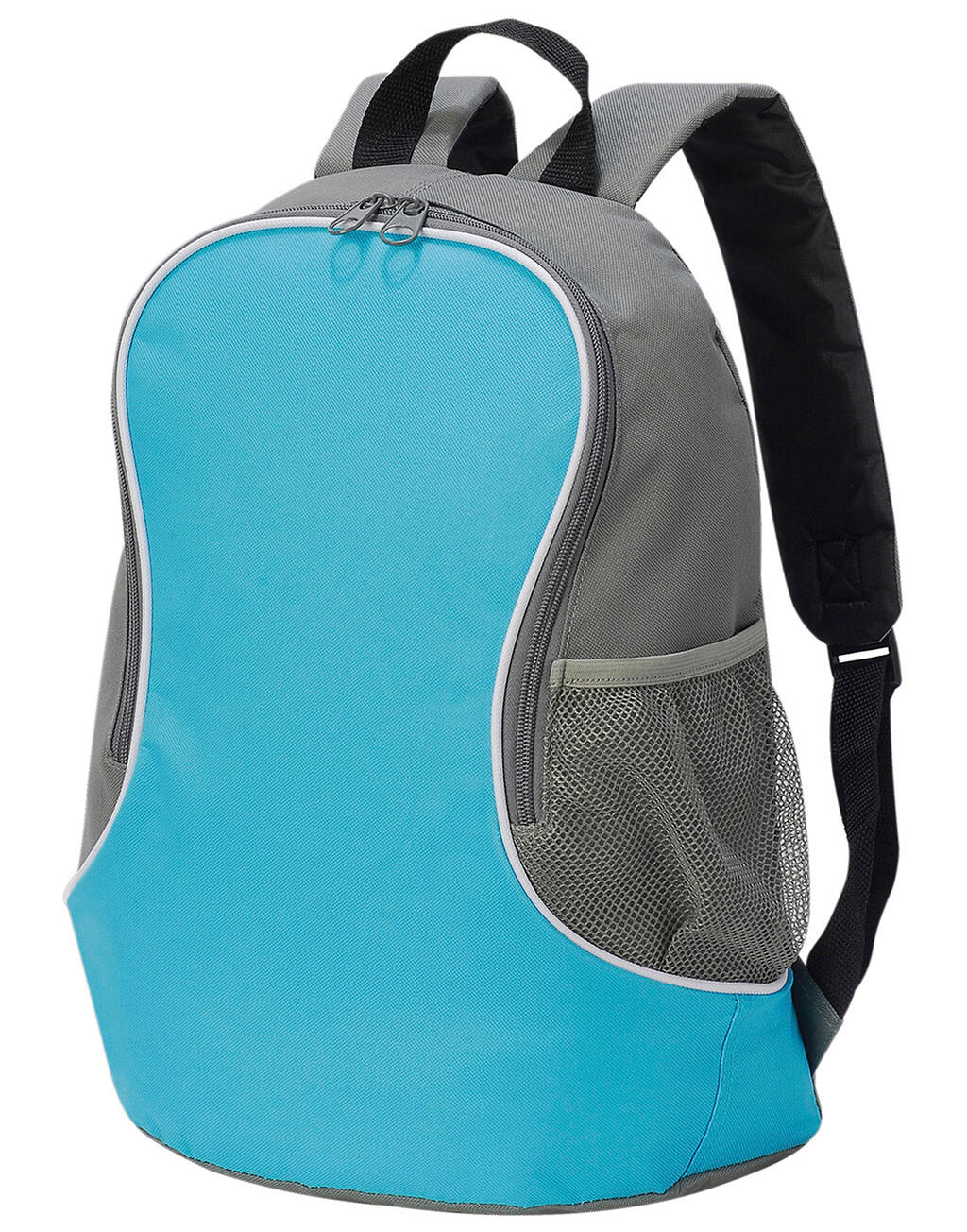 Fuji Basic Backpack in Farbe Black/White