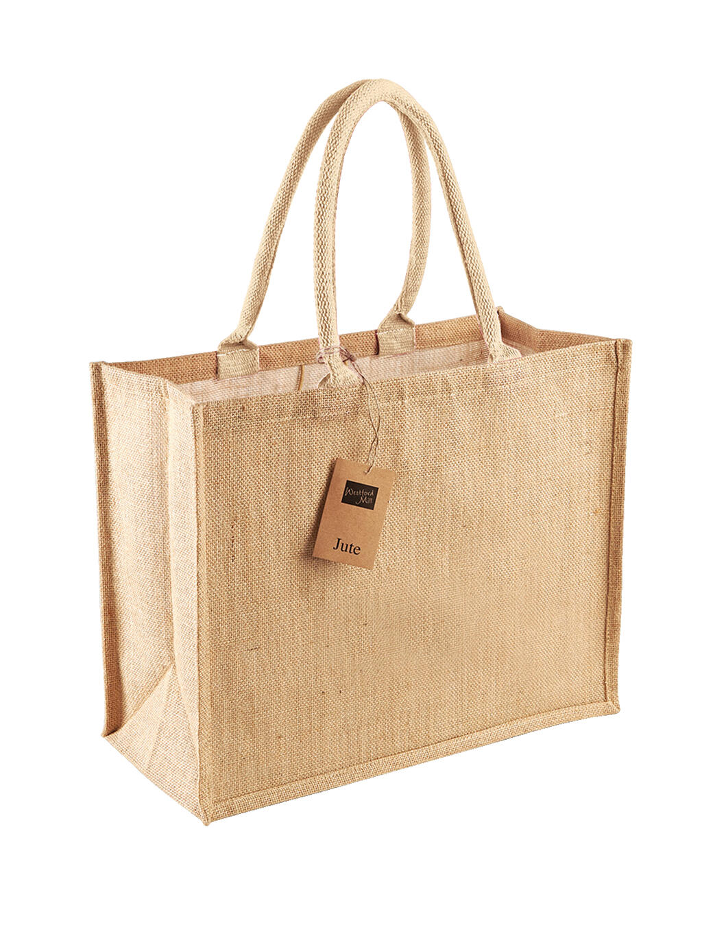 Classic Jute Shopper in Farbe Natural