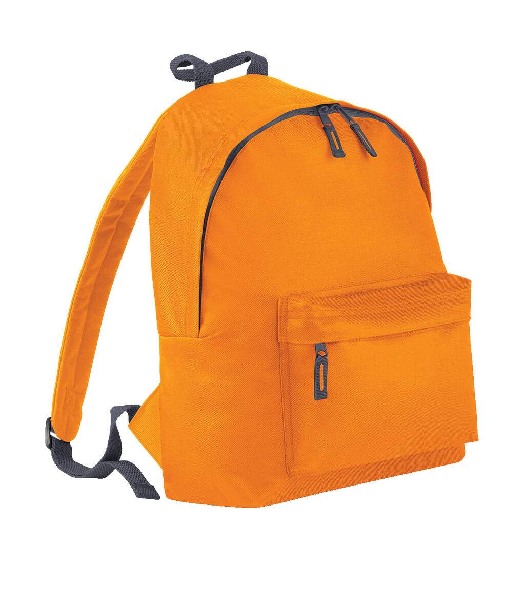 Junior Fashion Backpack in Farbe Orange/Graphite Grey