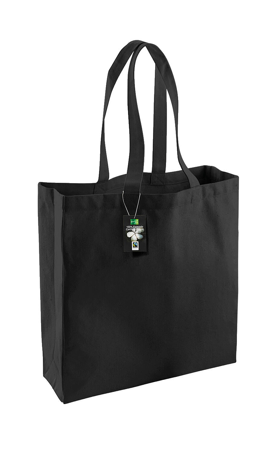 Fairtrade Cotton Classic Shopper in Farbe Black