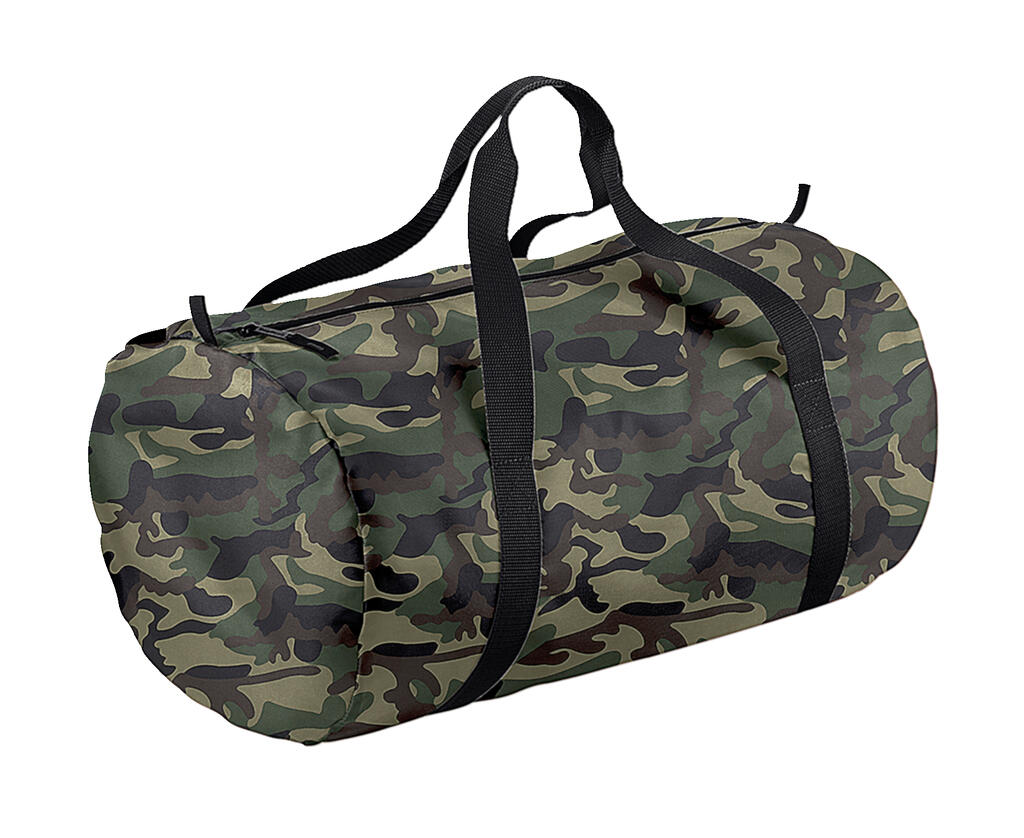 Packaway Barrel Bag in Farbe Jungle Camo/Black
