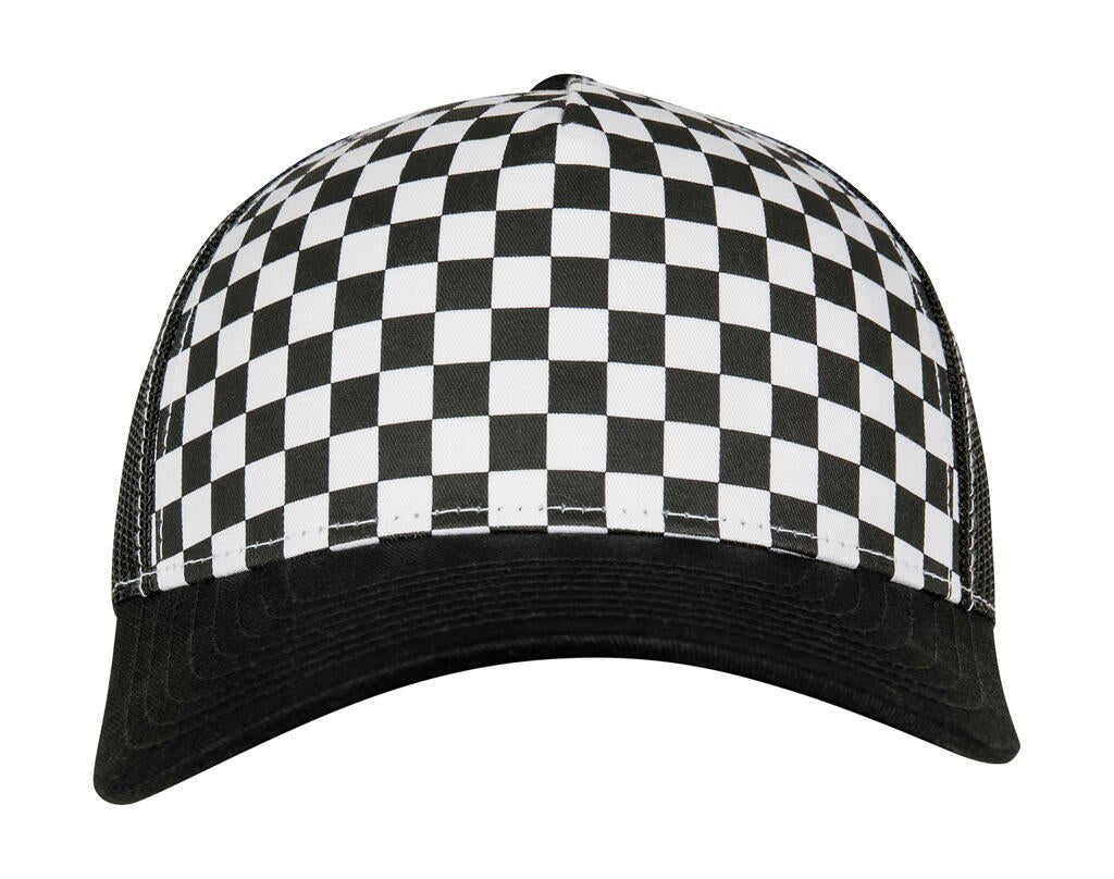 Checkerboard Retro Trucker - ShirtStore