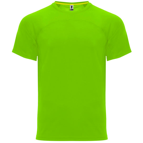 T-Shirt Monaco in Farbe Lime