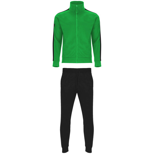 Trainingsanzug Creta in Farbe Fern Green/Black