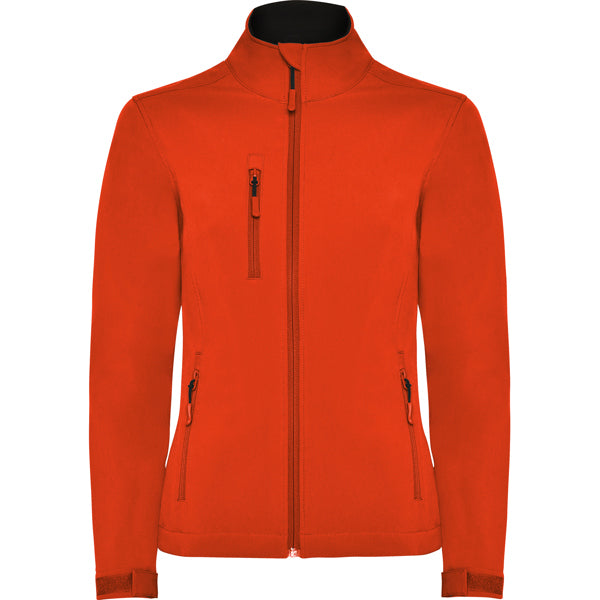 Softshell Nebraska Woman in Farbe Fire Orange