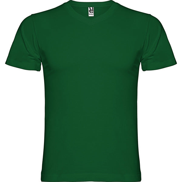 T-Shirt Samoyedo in Farbe Bottle Green