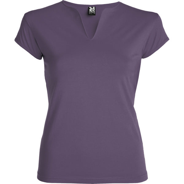 T-Shirt Belice c in Farbe Lila