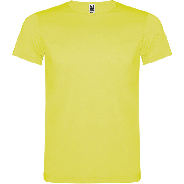 T-Shirt Akita in Farbe Fluor Yellow