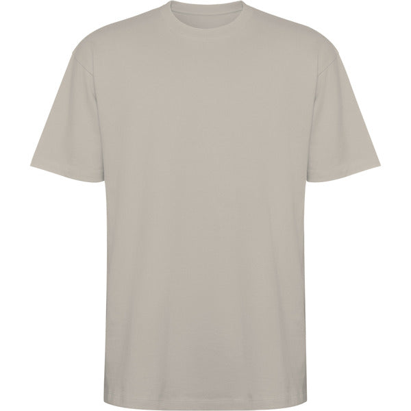 T-Shirt Bull Stone Grey in Farbe Pearl White