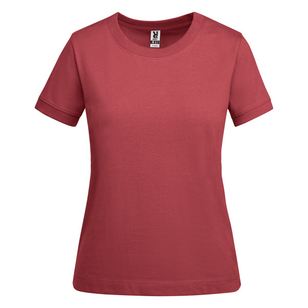 T-Shirt Veza Woman in Farbe Chrysanthemum Red