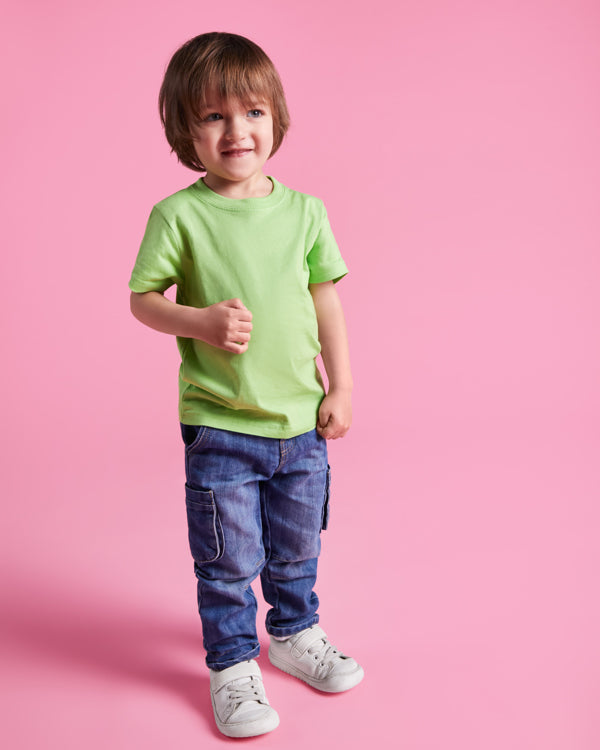 T-Shirt Baby Monate in Farbe White