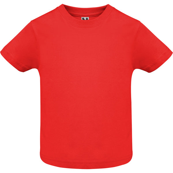 T-Shirt Baby Monate in Farbe Red