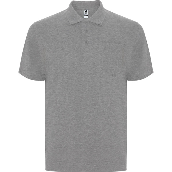 Poloshirt Centauro Premium in Farbe Heather Grey