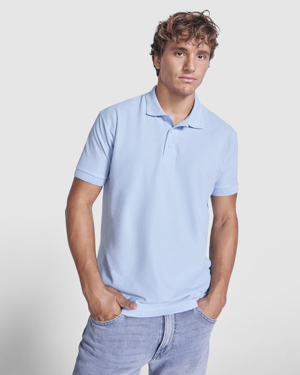 Poloshirt Pegaso Premium in Farbe White