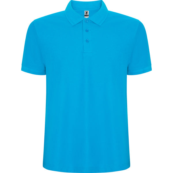 Poloshirt Pegaso Premium in Farbe Turquoise
