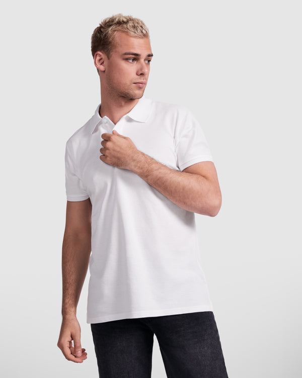 Poloshirt Prince in Farbe White