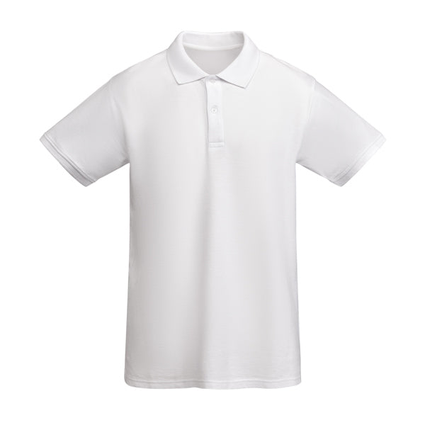 Poloshirt Prince in Farbe White