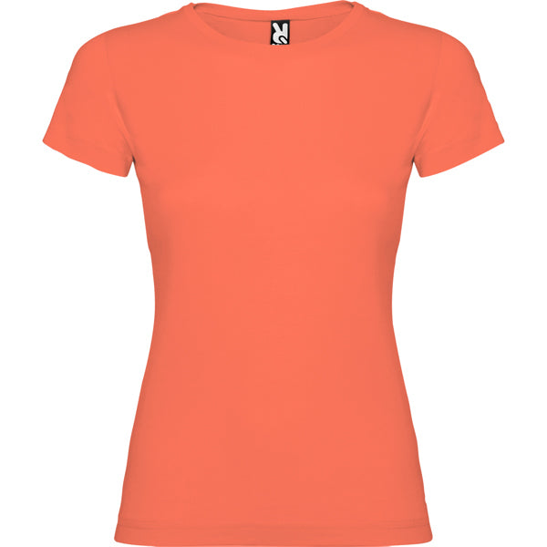 T-Shirt Jamaica in Farbe Coral