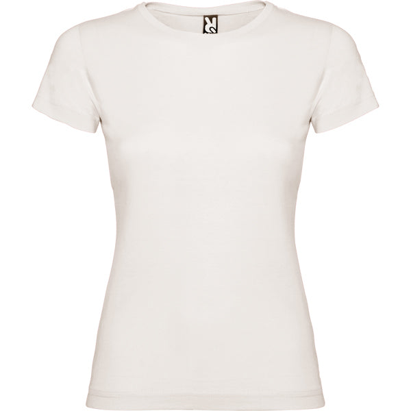 T-Shirt Jamaica White Vintage in Farbe Antique White