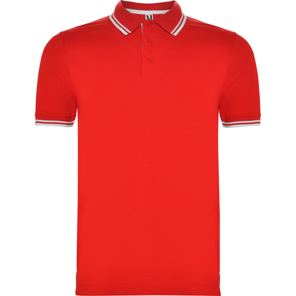 Poloshirt Montreal in Farbe Red/White