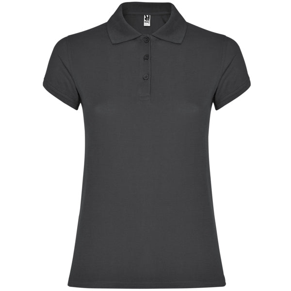 Poloshirt Star Woman in Farbe Dark Lead