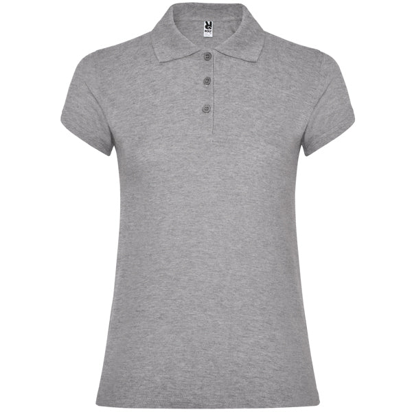 Poloshirt Star Woman in Farbe Heather Grey
