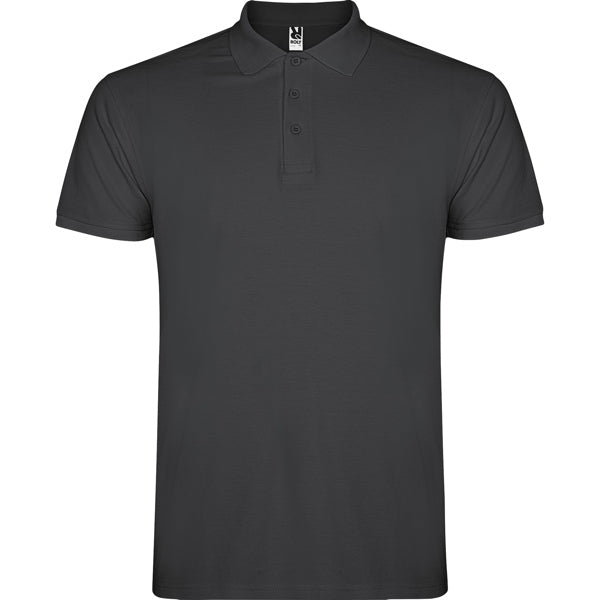 Poloshirt Star in Farbe Dark Lead