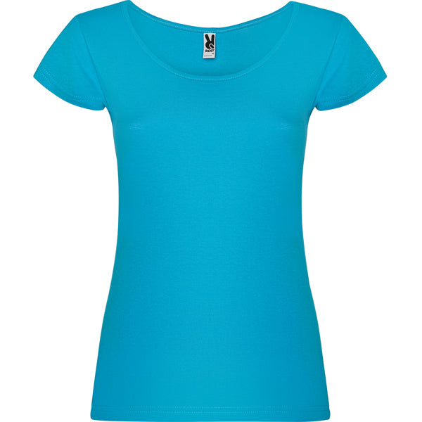 T-Shirt Guadalupe in Farbe Turquoise