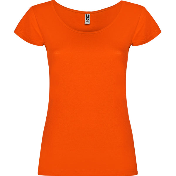 T-Shirt Guadalupe in Farbe Fire Orange