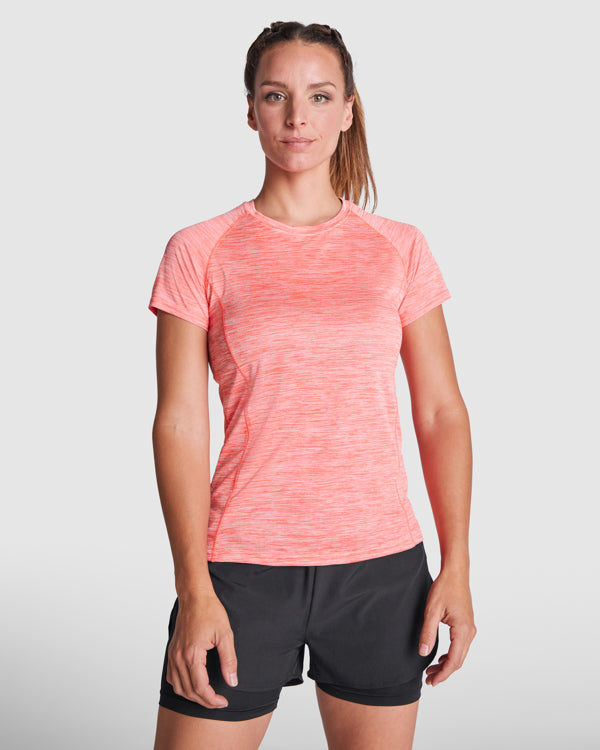 T-Shirt Austin Woman in Farbe Heather Black