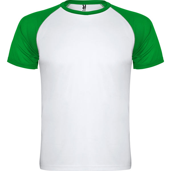 T-Shirt Indianapolis in Farbe White/Fern Green