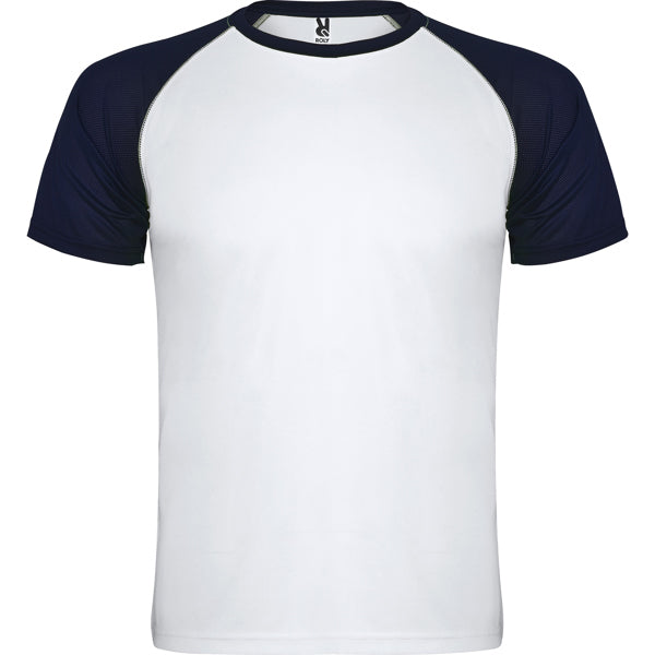T-Shirt Indianapolis in Farbe White/Navy