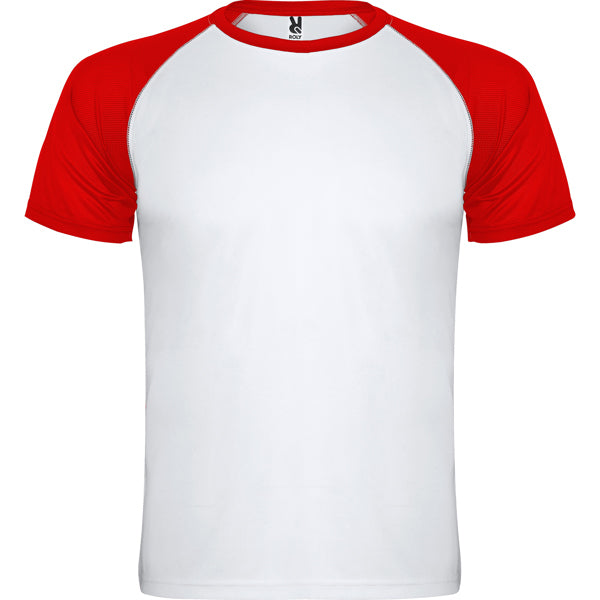 T-Shirt Indianapolis in Farbe White/Red