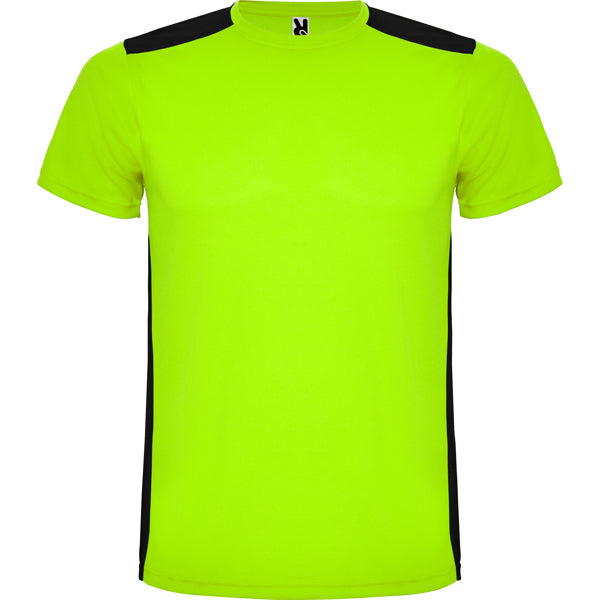 T-Shirt Detroit in Farbe Punch Lime/Black