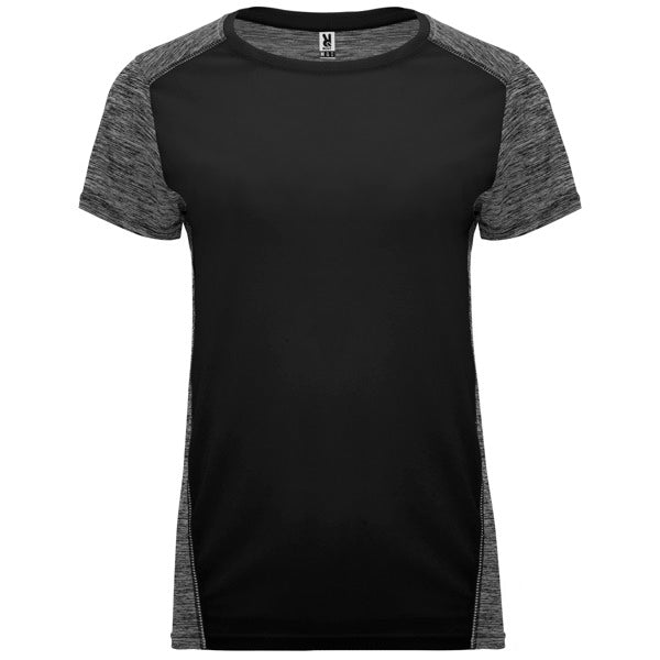 T-Shirt Zolder Woman Black/Heaher Black in Farbe Black/Heather Black