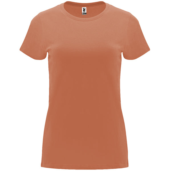 T-Shirt Capri in Farbe Greek Orange