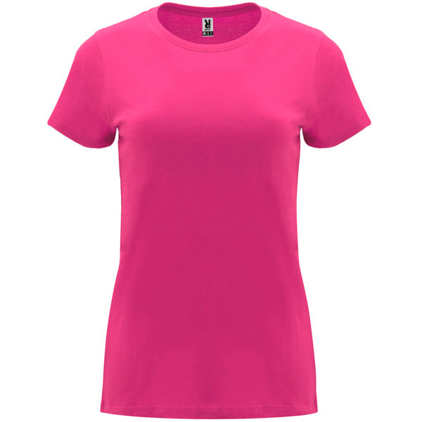 T-Shirt Capri in Farbe Rosette