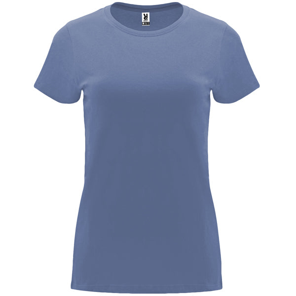 T-Shirt Capri in Farbe Denim Blue