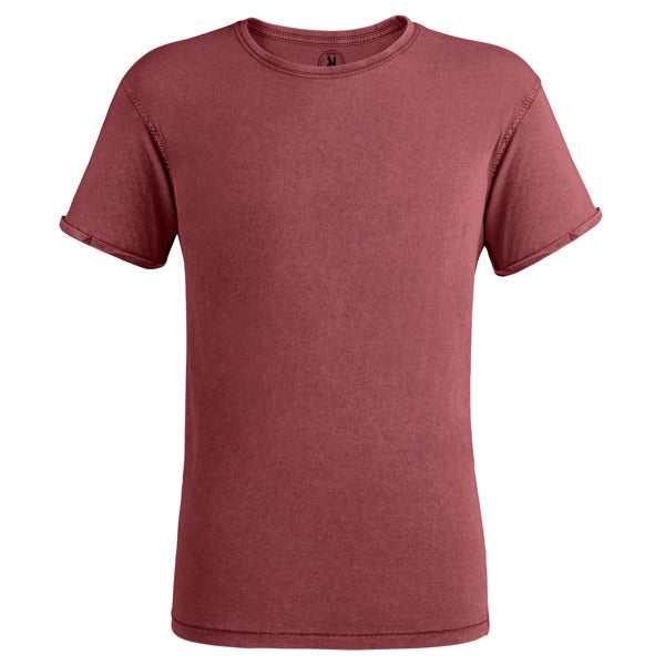 T-Shirt Husky in Farbe Garnet